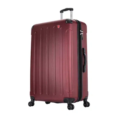 Dukap Intely Hardside Spinner 32'' With Integrated Weight Scale In Purple