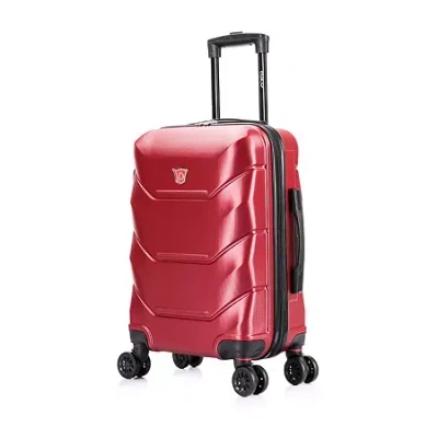 Dukap Zonix Hardside 20" Carry-on Luggage In Red