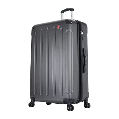 Dukap Intely Hardside Spinner 32'' With Integrated Weight Scale In Gray