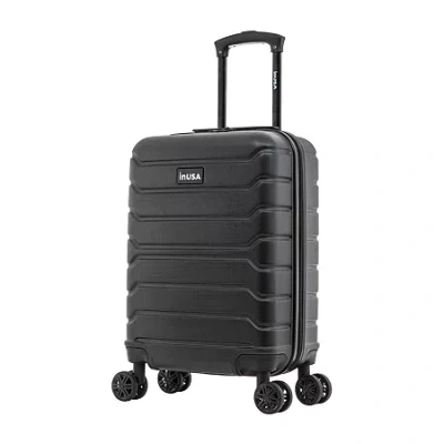 Inusa Trend 20" Hardside Lightweight Luggage In Black