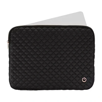 Impulse Mytagalongs Coco Quilt Laptop Sleeve In Black