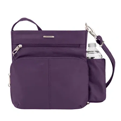 Travelon Anti-theft Crossbody Bag In Purple