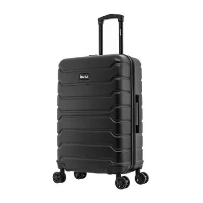 Inusa Trend 24" Hardside Lightweight Luggage In Black