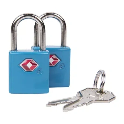 Travelon Set Of 2 Tsa Accepted Padlocks In Blue