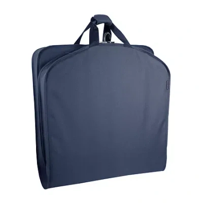Wallybags 60" Deluxe Solids Travel Garment Bag In Blue