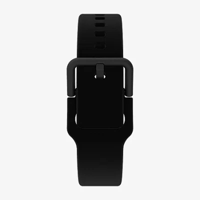 Itouch Air 3 40mm/sport 3 Extra Interchangeable Strap Unisex Adult Black Watch Band Itspv2strrub-003 In Transparent