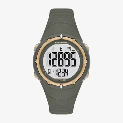 Skechers Womens Green Strap Watch Sr2157 In Green