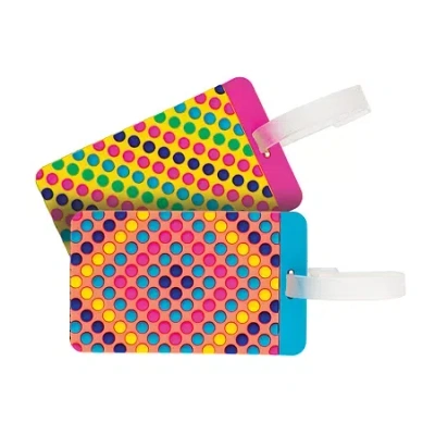 Travelon Set Of 2 Luggage Tags In White