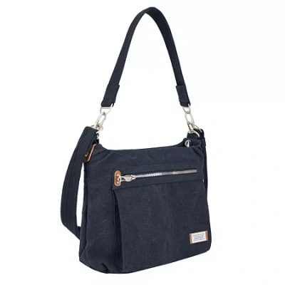 Travelon Anti-theft Heritage Hobo Bag In Blue