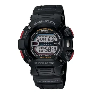 G-shock Casio  Mens Digital Black Strap Watch G9000-1v In Black