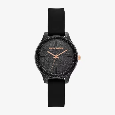 Skechers Womens Black Strap Watch Sr6334 In Black