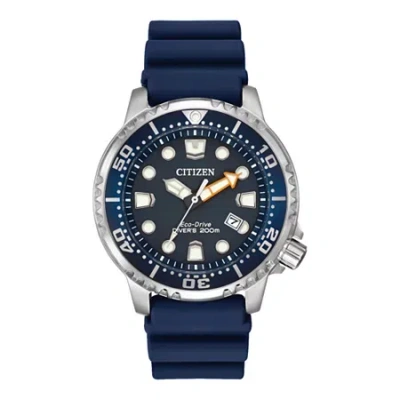 Citizen Promaster Diver Mens Blue Strap Watch Bn0151-09l In Blue