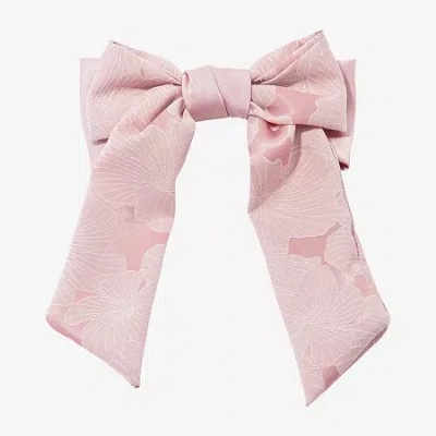 Arizona Pink Floral Hair Bow In Pink