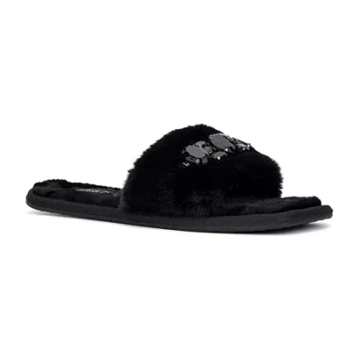 Torgeis Womens Isabella Slide Sandals In Black