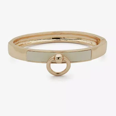 Worthington Gold Tone Womens Cuff Bracelet In Gold