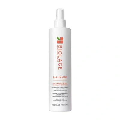 Biolage All-in-one Coconut Infusion Detangler 13.5 Oz. In White