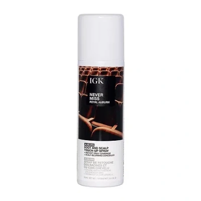 Igk Never Miss Root Spray Hair Color 2 Oz. In Transparent