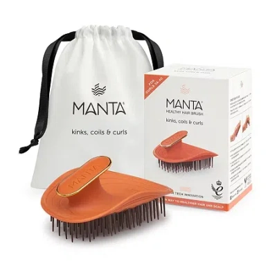 Manta Curly Hair Brush In Transparent