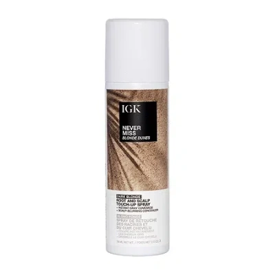Igk Never Miss Root Spray Hair Color 2 Oz. In Yellow