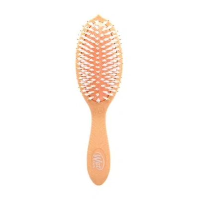 The Wet Brush Go Green Oil Infused Treatment & Shine-coconut Oil Brush In Orange