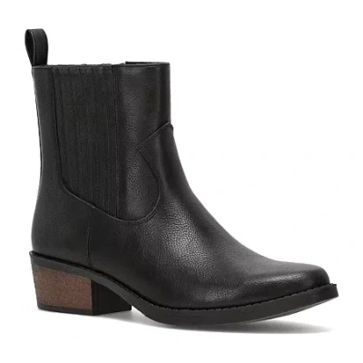Frye And Co Womens Helmi Flat Heel Booties In Black