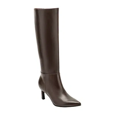Unisa Womens Lilane Stiletto Heel Dress Boots In Brown