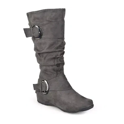 Journee Collection Womens Jester Wide Calf Slouch Boots In Multi