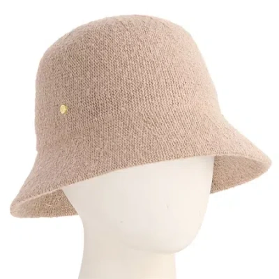 Liz Claiborne With Lurex Womens Cloche Hat In Brown