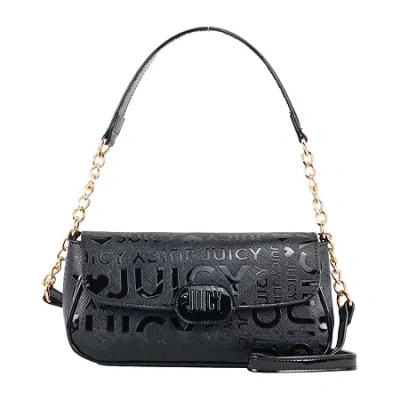 Juicy By Juicy Couture Jet Set Shoulder Bag In Black