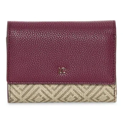 Liz Claiborne Small Womens Trifold Wallet In Sand