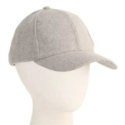 Mixit Wool Like Womens Baseball Cap In Gray