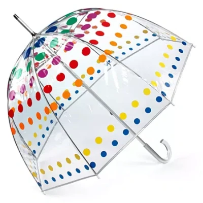 Totes Â Signature Clear Bubble Umbrella In White
