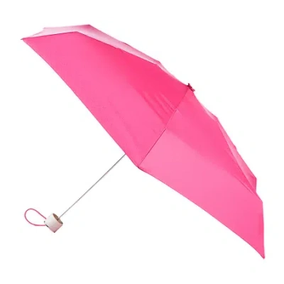 Totes 48cm Manual Umbrella In Pink