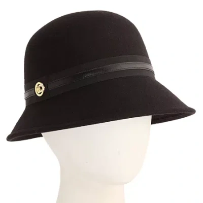 Liz Claiborne Womens Cloche Hat In Black