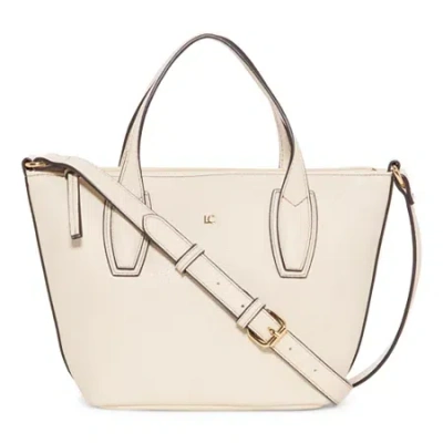 Liz Claiborne Marina Mini Tote Crossbody Bag In White