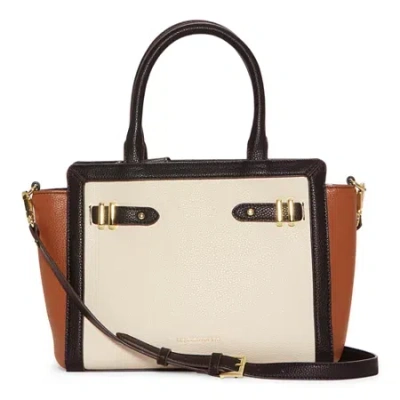 Liz Claiborne Mini Tuxedo Tote Bag In Multi