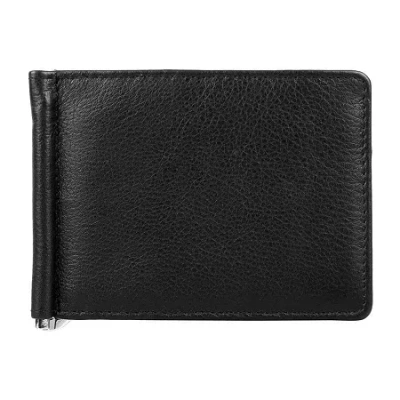 Karla Hanson Mens Rfid Blocking Bifold Wallet In Black