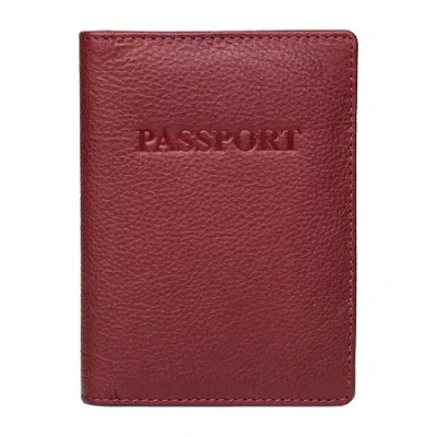 Karla Hanson Womens Rfid Blocking Bifold Wallet In Red