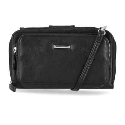 Mundi Mavis Womens Rfid Blocking Wallet In Black