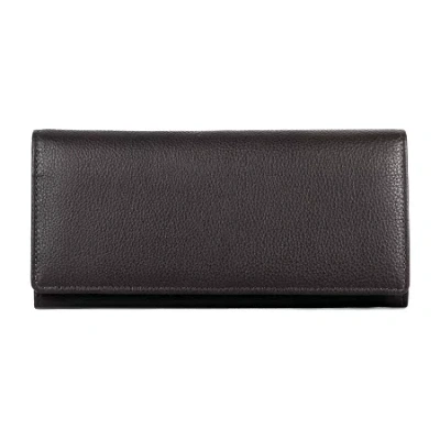 Karla Hanson Womens Rfid Blocking Envelope Wallet In Brown