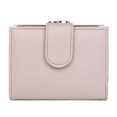 J. Buxton Womens Rfid Blocking Bifold Wallet In Neutral