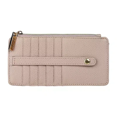 Dopp Thin Card Holder Womens Rfid Blocking Wallet In Pink