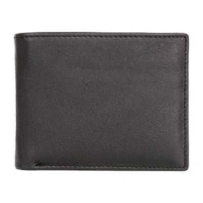 Karla Hanson Mens Rfid Blocking Bifold Wallet In Brown
