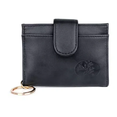 J. Buxton Womens Rfid Blocking Wallet In Black