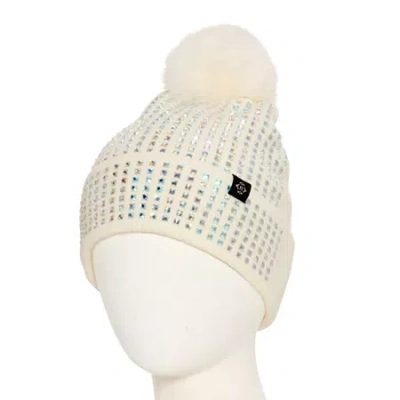 Nanette Lepore Womens Beanie In White