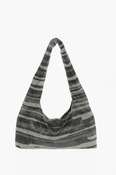Kara All-over Rhinestone Mini Bag