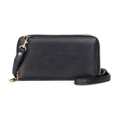 Dopp Ultimate Organizer Womens Rfid Blocking Wallet In Black