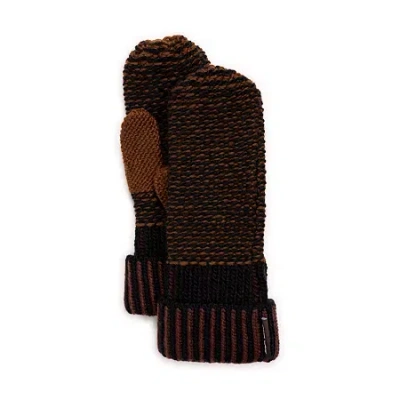Muk Luks Mittens In Brown