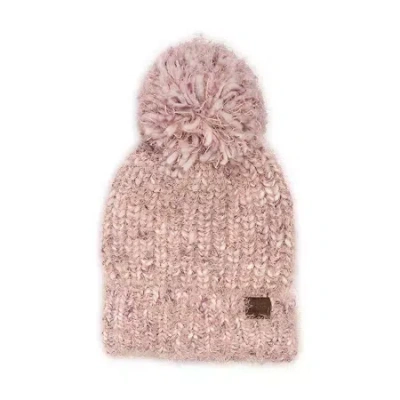 Muk Luks Womens Beanie In Pink
