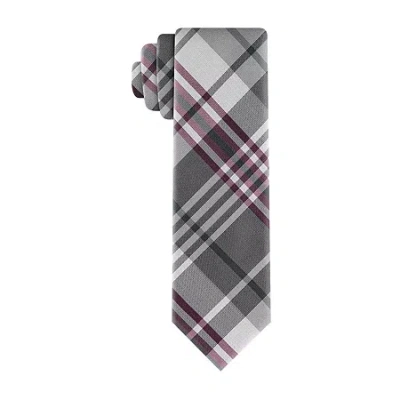 J. Ferrar Plaid Tie In Multi